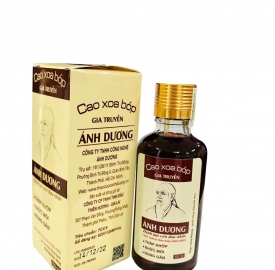 Cao Xoa Bóp Gia Truyền Ánh Dương, Thảo Dược Thiên Nhiên Block 5 chai - NATUMART